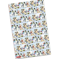 Emma Ball Christmas Friends Tea Towel- Christmas|Tea