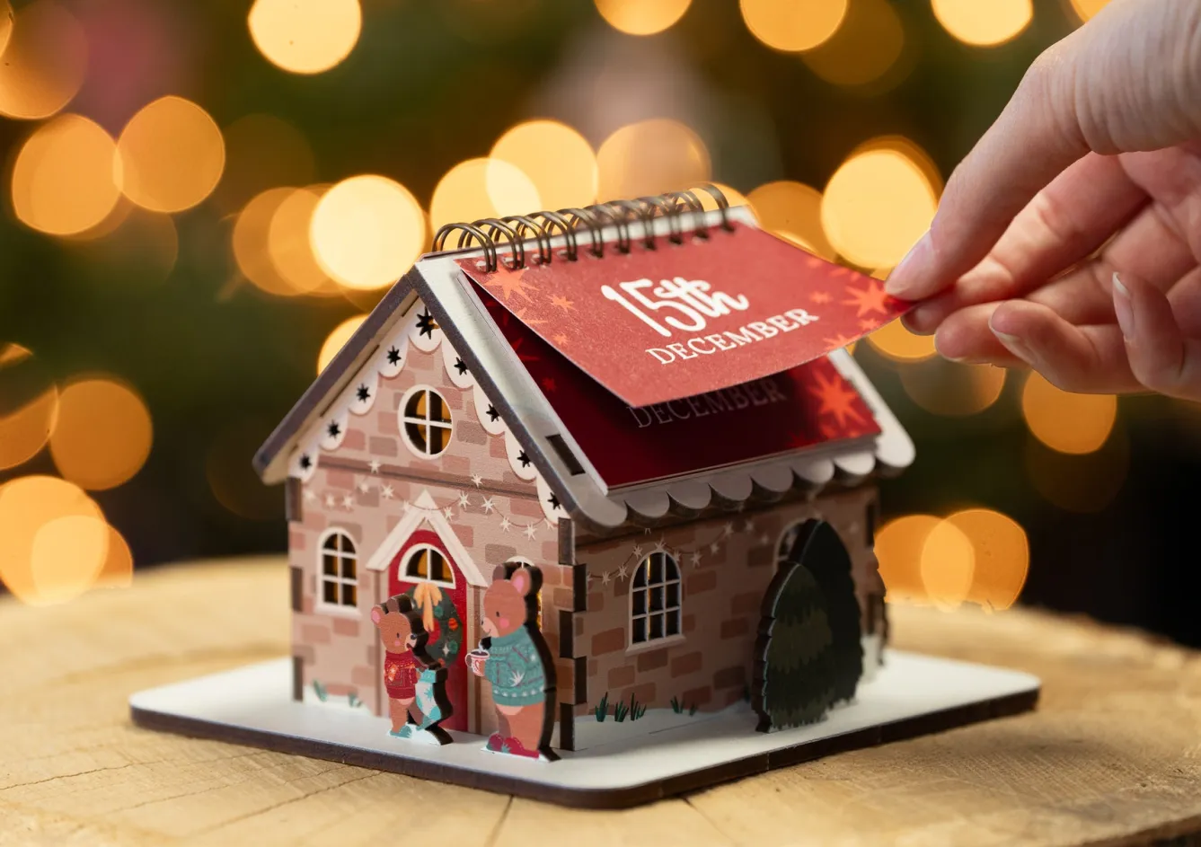 Dapple & Dot Christmas House Pop Out and Build Advent Calendar- Christmas|Advent
