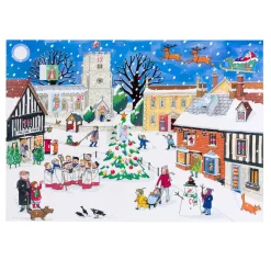 Alison Gardiner Christmas in the Village Jigsaw Puzzle- Christmas|Stationery