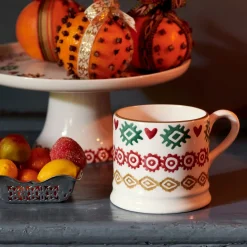 Emma Bridgewater Christmas Joy Pattern 2024 Small Mug- Christmas