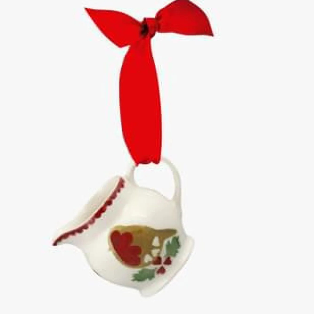 Emma Bridgewater Christmas Joy Robin Tiny Jug Boxed- Christmas Decorations|Seasonal Decor