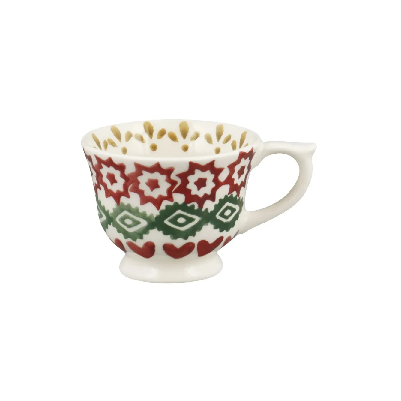 Emma Bridgewater Christmas Joy 2024 Tiny Teacup Boxed- Christmas Decorations
