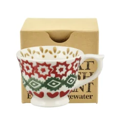 Emma Bridgewater Christmas Joy 2024 Tiny Teacup Boxed- Christmas Decorations