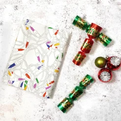 Corinne Alexander Christmas Lights Tea Towel by- Christmas|Tea