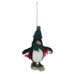 Sophie Allport Christmas Penguin with Gifts Felt Tree Decoration- Christmas|Tea