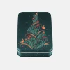 Sara Miller London Christmas Robin Tree Small Rectangular Tin- Christmas|Seasonal