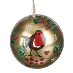 Emma Bridgewater Christmas Round Baubles- Christmas Decorations|Christmas