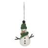 Sophie Allport Christmas Snowman Green Felt Tree Decoration- Christmas|Tea