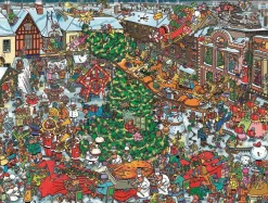 All Jigsaw Puzzles Christmas Street 500 Piece Jigsaw Puzzle- Puzzles