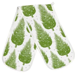 Thornback & Peel Christmas Tree Double Oven Glove- Christmas|Tea