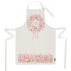 Victoria Eggs Christmas Wreath Apron- Aprons