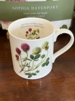 Sophia Davenport Clover Mug- Flowers & Garden
