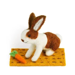 Sew Heart Felt Clover Rabbit with Carrot Nibbles- Children