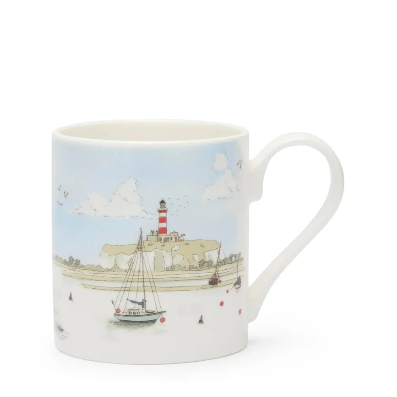 Sophie Allport Coastal Boats Mug- Seaside