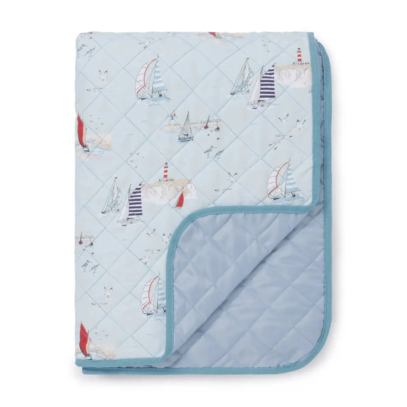 Sophie Allport Coastal Boats Picnic Blanket- Picnic