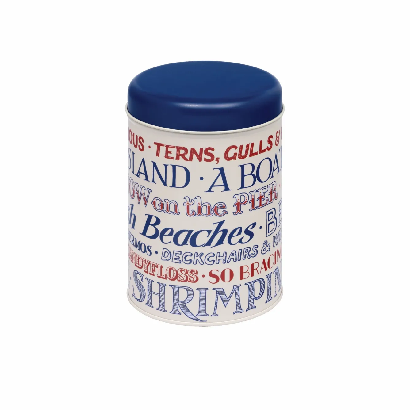Emma Bridgewater Coast Toast Round Caddy- Tea|Tea Caddies
