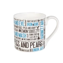 Victoria Eggs Cockney Rhyming Slang Mug- Whimsical