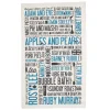 Victoria Eggs Cockney Rhyming Slang Tea Towel- Tea|Tea Towels