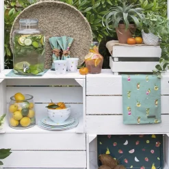 Sophie Allport Cocktails Melamine Bowl- Picnic|Melamine