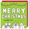 Yeti Color In Christmas Card - Merry Christmas- Christmas|Greeting Cards