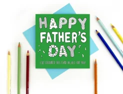 Yeti Colouring In "Happy Father's Day" Card- Father's Day|Greeting Cards