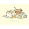 Two Bad Mice Comfort Zone Greetings Card- Greeting Cards