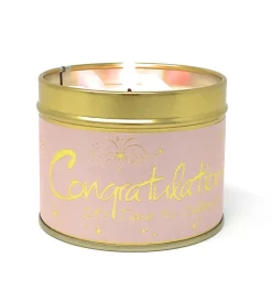 Lily-Flame Congratulations! Scented Candle- Home Fragrance