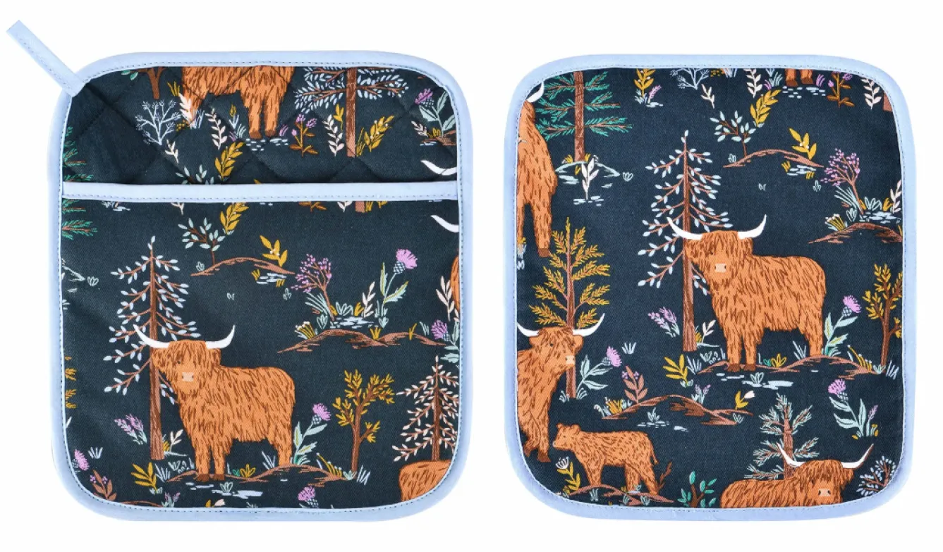 Ulster Weavers Connie the Cow Pot Mitt- Pot Grabs