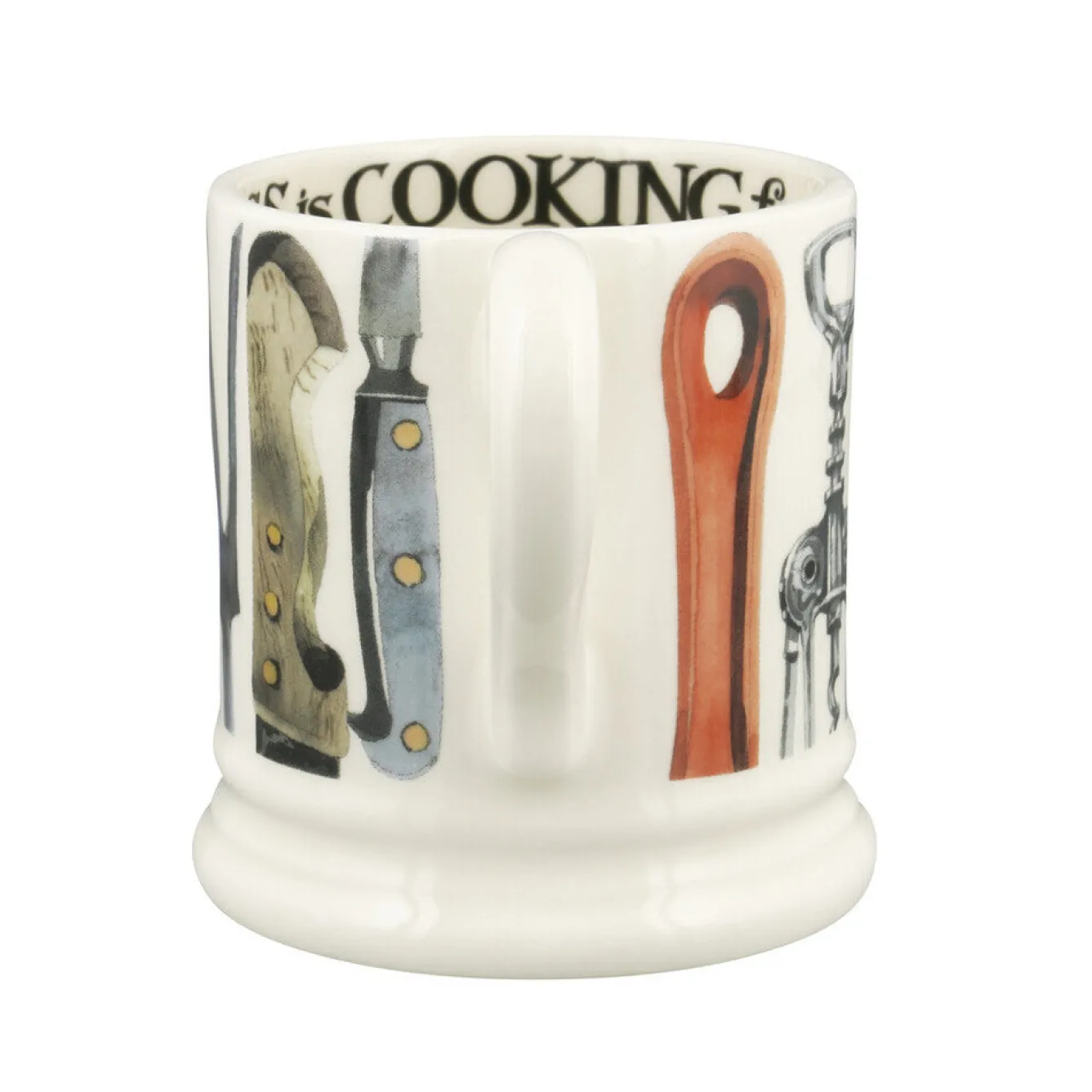 Emma Bridgewater Cooking From Scratch 1/2 Pint Mug- Whimsical