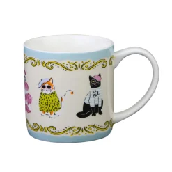 Ulster Weavers Cool Cats Bone China Mug- Food & Drink