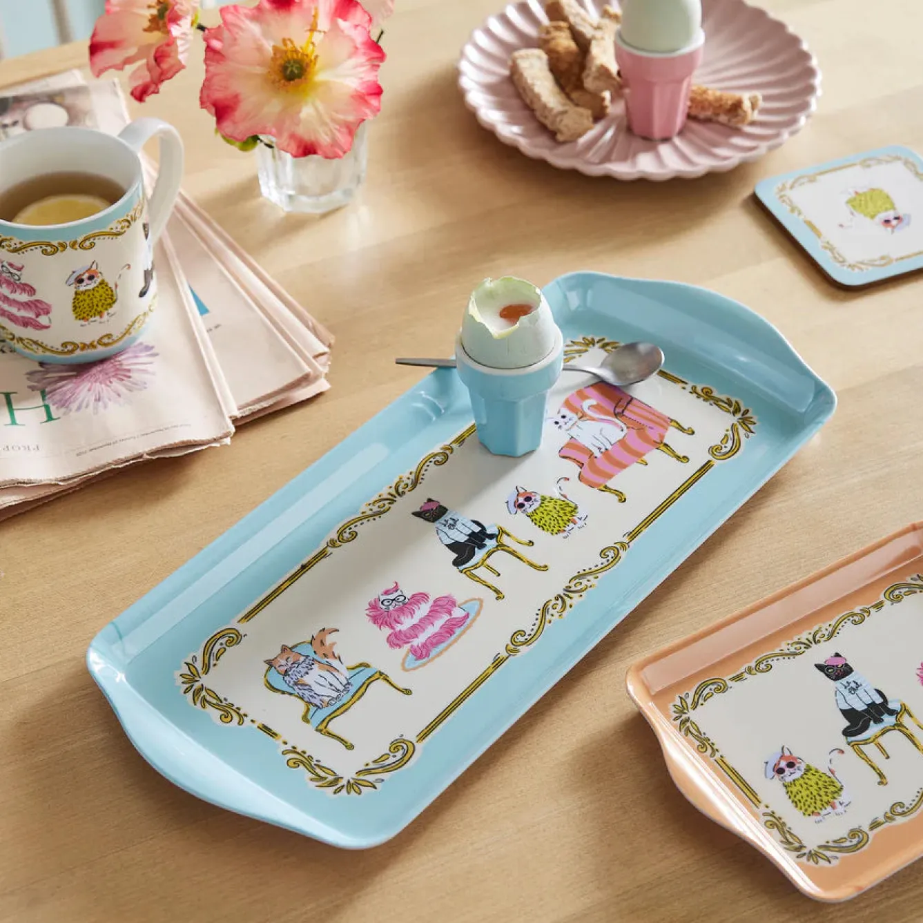 Ulster Weavers Cool Cats Sandwich Tray- Trays