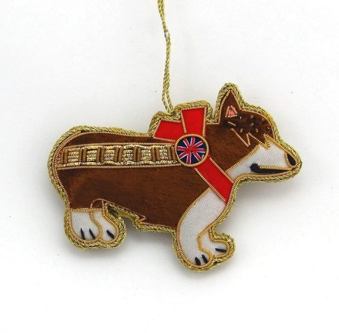 Tinker Tailor Corgi Decoration by London- Christmas Decorations|Seasonal Decor