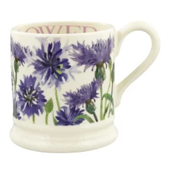 Emma Bridgewater Cornflower 1/2 Pint Mug- Flowers & Garden