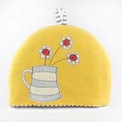 Poppy Treffry Cornish Narcissi Small Tea Cosy- Tea|Tea Cosies