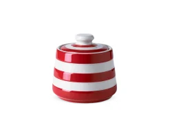 Cornishware Covered Sugar Pot- Jam Pots