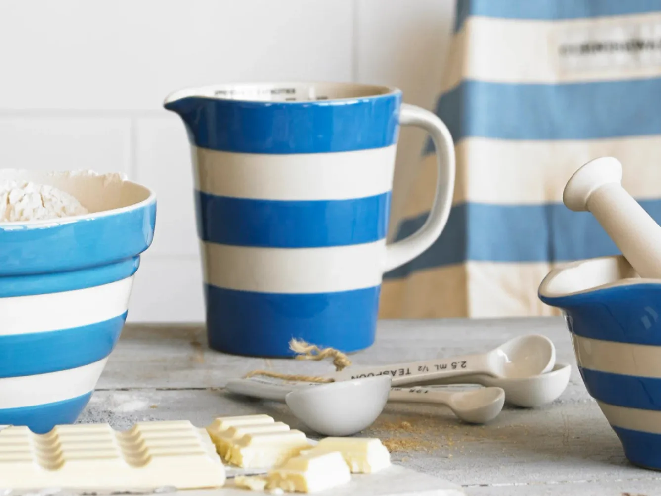 Cornishware Graduated Jug- Kitchenware|Jugs