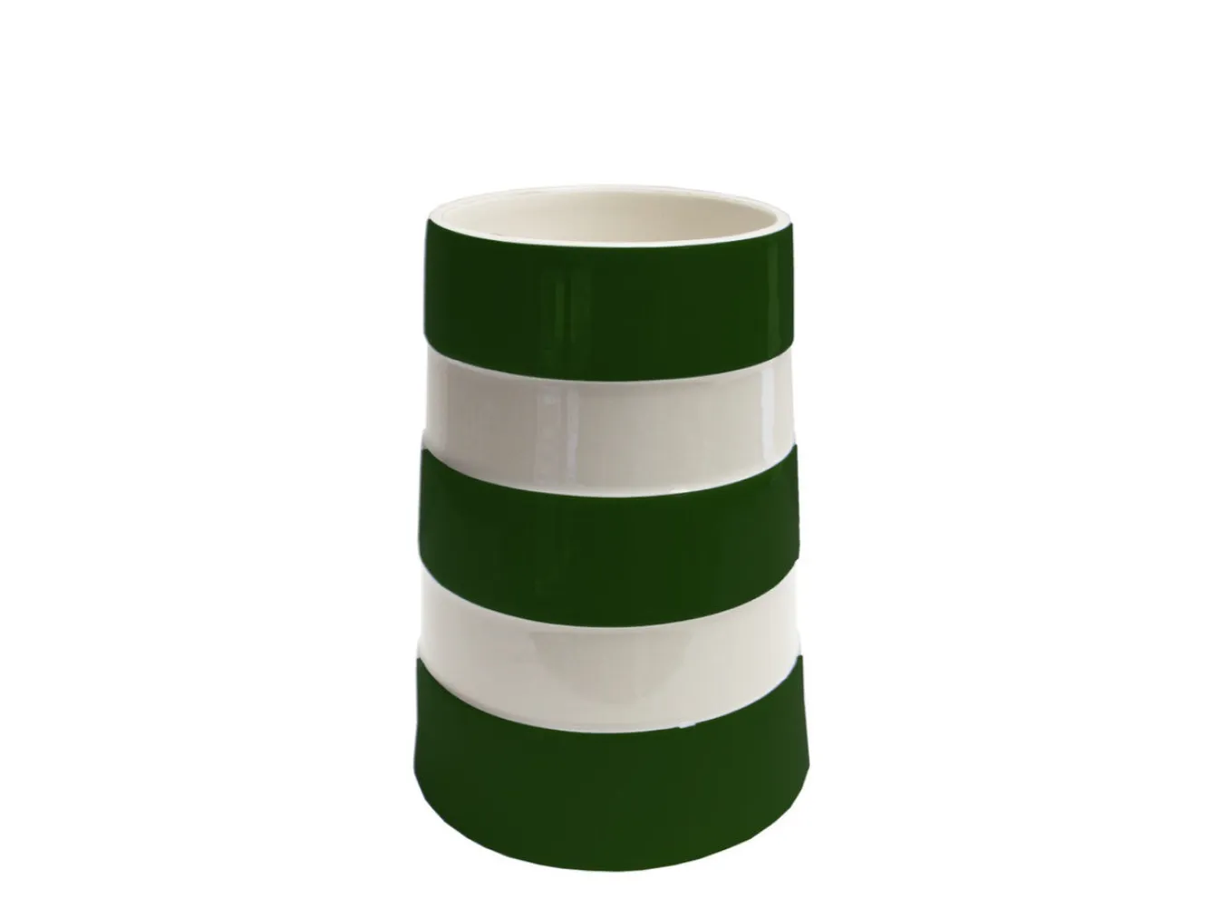 Cornishware Lighthouse Medium Adder Green Vase- Vases|Kitchenware