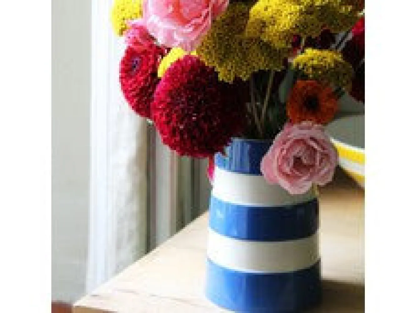 Cornishware Lighthouse Medium Blue Vase- Kitchenware