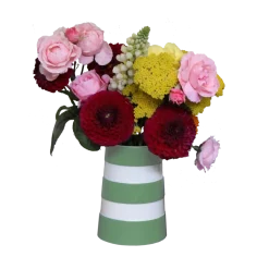 Cornishware Lighthouse Medium Willow Green Vase- Kitchenware