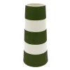 Cornishware Tall Lighthouse Adder Green Vase- Vases|Kitchenware