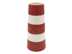 Cornishware Tall Lighthouse Red Vase- Vases|Kitchenware