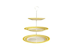 Cornishware Three-Tier Cake Stand- Serving Plates & Boards|Plates
