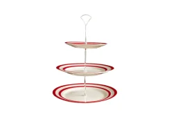 Cornishware Three-Tier Cake Stand- Serving Plates & Boards|Plates