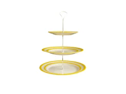 Cornishware Three-Tier Cake Stand- Serving Plates & Boards|Plates