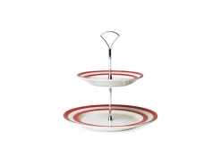 Cornishware Two-Tier Cake Stand- Serving Plates & Boards|Plates
