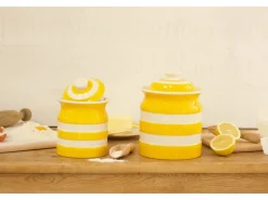 Cornishware Yellow Large Storage Jar 168cl- Storage|Storage Jars