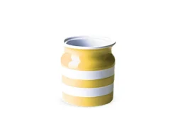 Cornishware Yellow Utensil Jar- Storage|Storage Jars