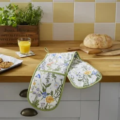 Ulster Weavers Cottage Garden Double Oven Glove- Oven Gloves/Mitts