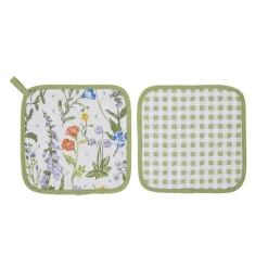 Ulster Weavers Cottage Garden Pot Mat- Pot Grabs
