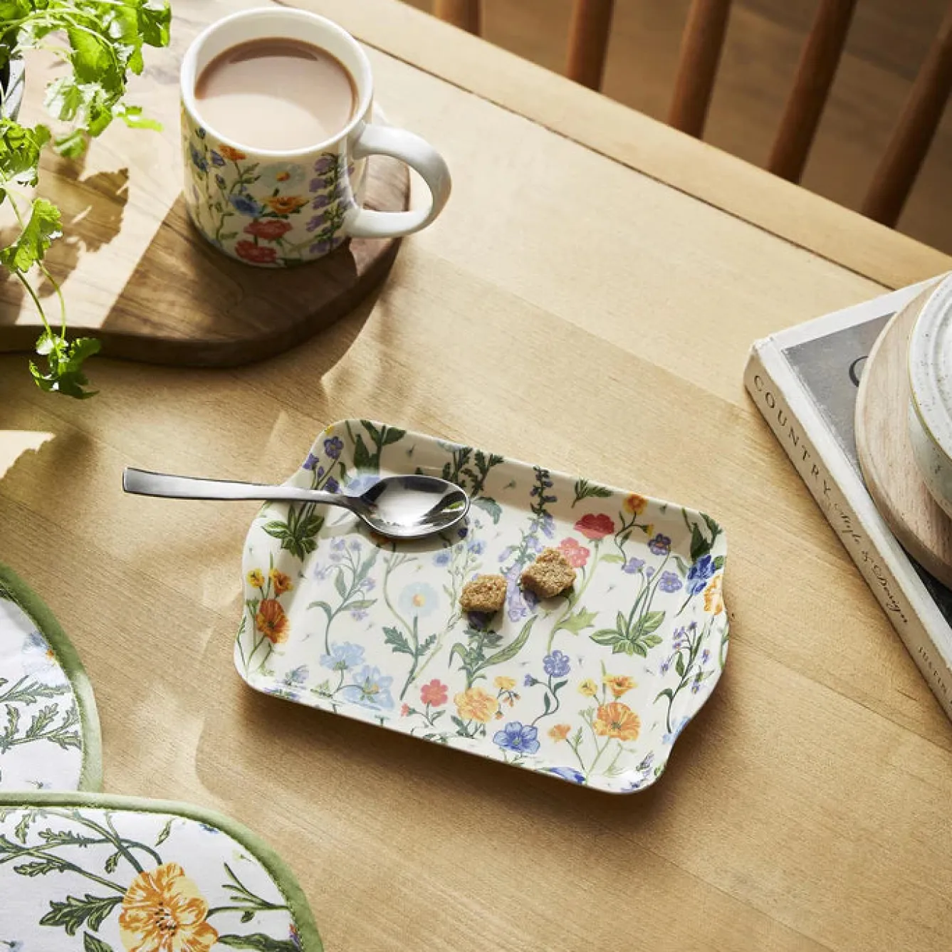 Ulster Weavers Cottage Garden Small Scatter Tray- Trays|Melamine